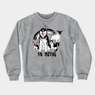 Metal Animals Crewneck Sweatshirt